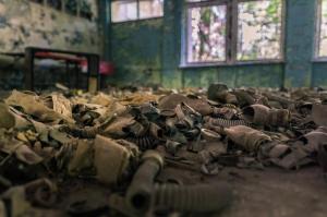 Urbex - Achtergelaten gasmakers, Chernobyl